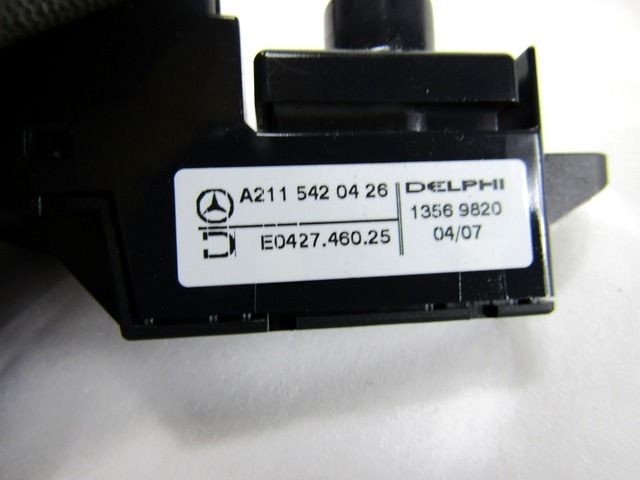 INTERRUPTORES DIVERSOS OEM N. A2115420426 PIEZAS DE COCHES USADOS MERCEDES CLASSE CLS C219 BER (2004 - 2010)DIESEL DESPLAZAMIENTO 30 ANOS 2007