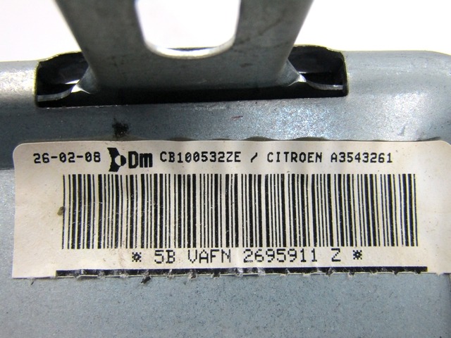KIT AIRBAG COMPLETA OEM N. 16330 KIT AIRBAG COMPLETO PIEZAS DE COCHES USADOS CITROEN C3 / PLURIEL (09/2005 - 11/2010) BENZINA DESPLAZAMIENTO 11 ANOS 2008