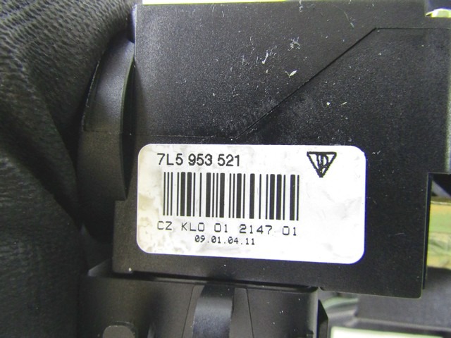 CONMUTADOR COMBINADO COLUMNA DIRECCIONAL CON ANILLO COLECTOR OEM N. 7L5953503 PIEZAS DE COCHES USADOS PORSCHE CAYENNE (2003 -2008) BENZINA DESPLAZAMIENTO 45 ANOS 2004