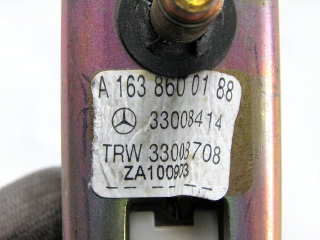 PRETENSOR DEL CINTUR?N OEM N. A1638601985 PIEZAS DE COCHES USADOS MERCEDES CLASSE ML W163 (1997 - 2006) DIESEL DESPLAZAMIENTO 27 ANOS 2004