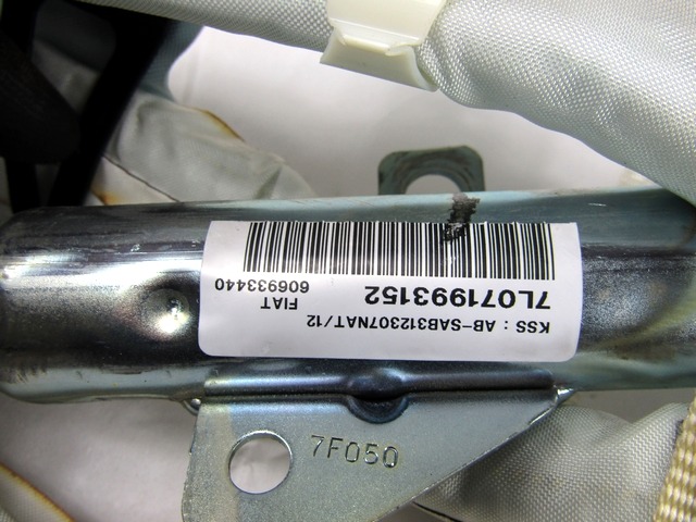 AIRBAG DE CABEZA, LADO IZQUIERDO OEM N. 606933440 PIEZAS DE COCHES USADOS ALFA ROMEO 147 937 RESTYLING (2005 - 2010) DIESEL DESPLAZAMIENTO 19 ANOS 2007