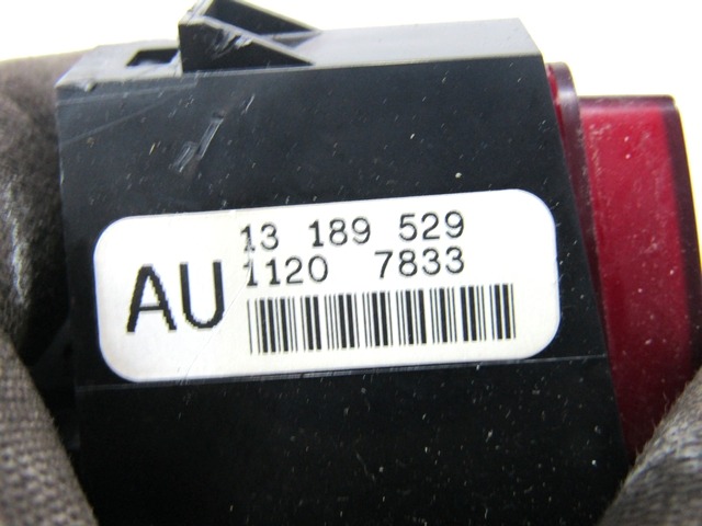 INTERRUPT.LUCES INTERMIT./CIERRE CENTRAL OEM N. 13189529 PIEZAS DE COCHES USADOS OPEL CORSA D (2006 - 2011) BENZINA DESPLAZAMIENTO 12 ANOS 2010