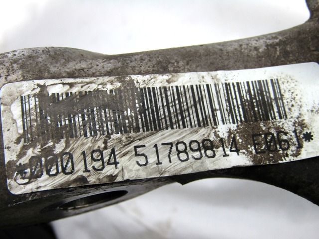 SOPORTE GIRATORIO DERECHO / CUBO DE RUEDA CON APOYO, DELANTERO OEM N. 51789814 PIEZAS DE COCHES USADOS FIAT CROMA (11-2007 - 2010) DIESEL DESPLAZAMIENTO 19 ANOS 2008