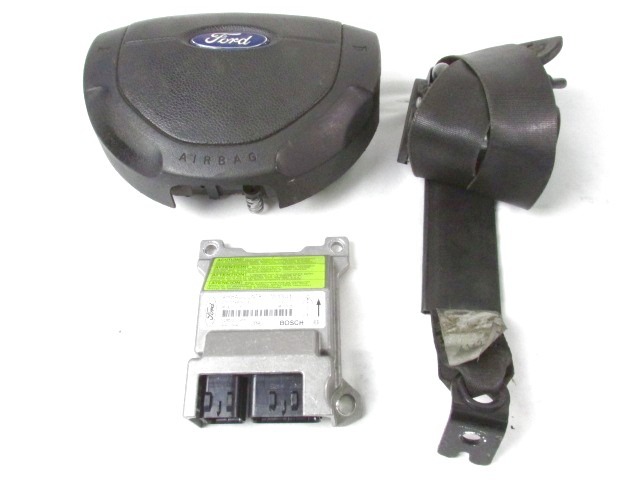 KIT AIRBAG COMPLETA OEM N. 20862 KIT AIRBAG COMPLETO PIEZAS DE COCHES USADOS FORD TRANSIT CONNECT P65, P70, P80 (2002 - 2012)DIESEL DESPLAZAMIENTO 18 ANOS 2008