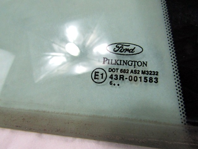 CRISTAL DE PUERTA COMPACTO IZQUIERDA OEM N. 1253752 PIEZAS DE COCHES USADOS FORD FUSION (03/2006 - 2012) DIESEL DESPLAZAMIENTO 14 ANOS 2007