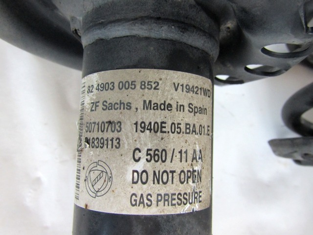 AMORTIGUADORES DELANTEROS PAREJA OEM N. 18904 COPPIA AMMORTIZZATORI ANTERIORI PIEZAS DE COCHES USADOS FIAT CROMA (11-2007 - 2010) DIESEL DESPLAZAMIENTO 19 ANOS 2009