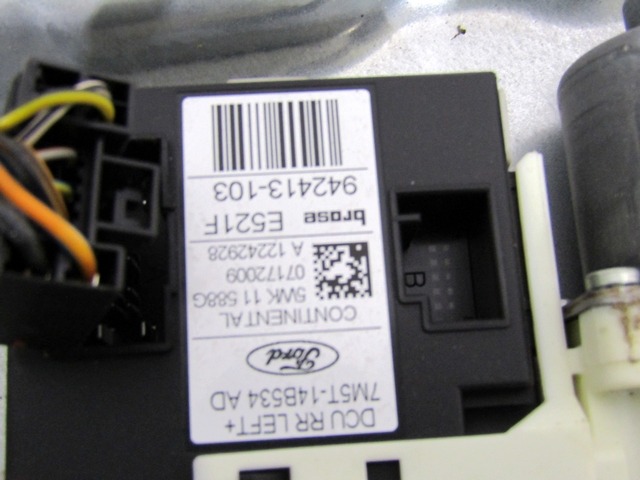 MECANIS.D.LA VENTANIL.D.LA PUERTA TRASER OEM N. 18517 SISTEMA ALZACRISTALLO PORTA POSTERIORE ELETT PIEZAS DE COCHES USADOS FORD FOCUS BER/SW (2008 - 2011) DIESEL DESPLAZAMIENTO 16 ANOS 2010