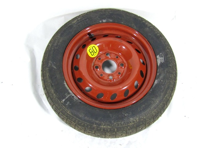 RUEDA DE REPUESTO OEM N. 46802897 PIEZAS DE COCHES USADOS FIAT PANDA 169 (2003 - 08/2009) DIESEL DESPLAZAMIENTO 13 ANOS 2007