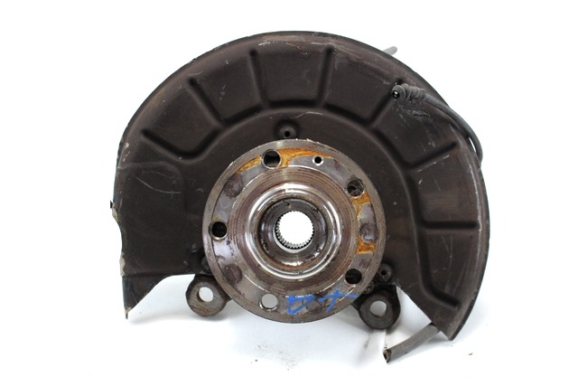 SOPORTE GIRATORIO DERECHO / CUBO DE RUEDA CON APOYO, DELANTERO OEM N. 1K0407256AA PIEZAS DE COCHES USADOS VOLKSWAGEN CADDY 3 (2004 - 2015)DIESEL DESPLAZAMIENTO 19 ANOS 2007