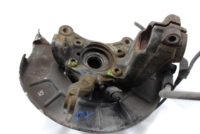 SOPORTE GIRATORIO DERECHO / CUBO DE RUEDA CON APOYO, DELANTERO OEM N. 1K0407256AA PIEZAS DE COCHES USADOS VOLKSWAGEN CADDY 3 (2004 - 2015)DIESEL DESPLAZAMIENTO 19 ANOS 2007