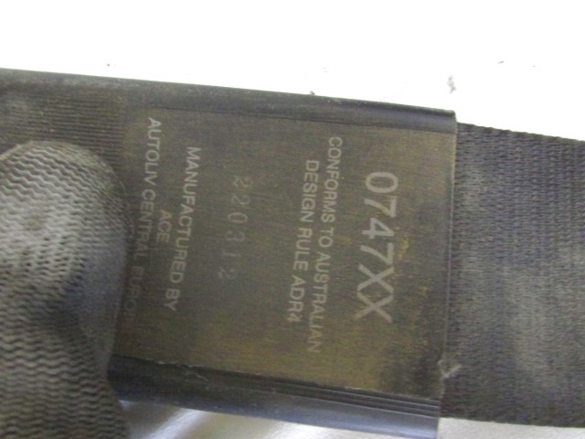 CINTUR?N DE SEGURIDAD OEM N. YC1A-V611B08-ARW PIEZAS DE COCHES USADOS FORD TRANSIT (2000 - 2006) DIESEL DESPLAZAMIENTO 24 ANOS 2003