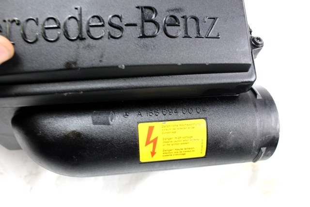 SILENCIADOR DE ADMISI?N OEM N. A1660940001 PIEZAS DE COCHES USADOS MERCEDES CLASSE A W168 5P V168 3P 168.031 168.131 (1997 - 2000) BENZINA DESPLAZAMIENTO 16 ANOS 2000