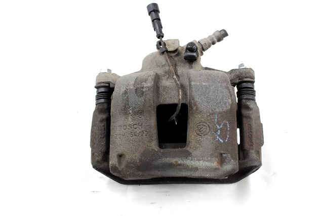 DELANTERO IZQUEIRDO DE FRENO OEM N. 77364650 PIEZAS DE COCHES USADOS FIAT BRAVO 198 (02/2007 - 01/2011) DIESEL DESPLAZAMIENTO 19 ANOS 2008