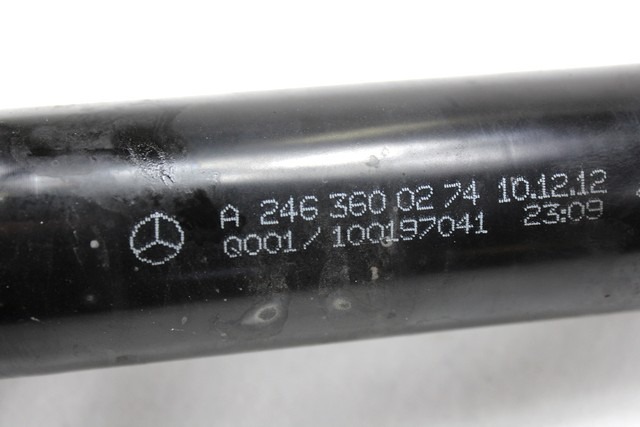 GIUNTO SEMIASSE SEMIALBERO  OEM N. A2463600274 PIEZAS DE COCHES USADOS MERCEDES CLASSE A W176 (2012 - 2018)DIESEL DESPLAZAMIENTO 18 ANOS 2013