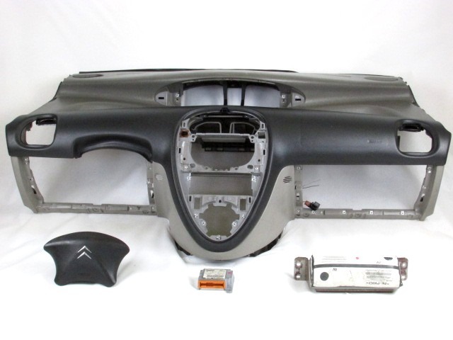 KIT AIRBAG COMPLETA OEM N. 15472 KIT AIRBAG COMPLETO PIEZAS DE COCHES USADOS CITROEN XSARA PICASSO (1999 - 2010) BENZINA DESPLAZAMIENTO 16 ANOS 2003