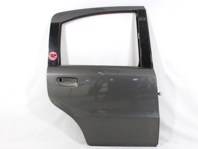 PUERTA TRASERA DERECHA OEM N. 46826582 PIEZAS DE COCHES USADOS FIAT PANDA 169 (2003 - 08/2009) DIESEL DESPLAZAMIENTO 13 ANOS 2008