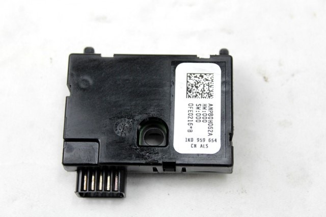 SENSOR DE ?NGULO DE DIRECCI?N OEM N. 1K0959654 PIEZAS DE COCHES USADOS SEAT LEON 1P1 (2005 - 2012) DIESEL DESPLAZAMIENTO 19 ANOS 2008