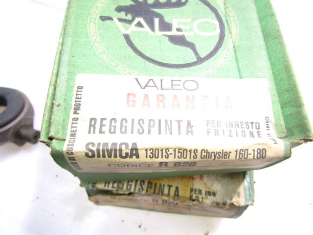 R020 CUSCINETTO REGGISPINTA DISTACCO FRIZIONE VALEO SIMCA 1301 1.3 B 51 KW RICAMBIO NUOVO (COMPATIBILE CON SIMCA 1301S 1501S CHRISLER 160 180)