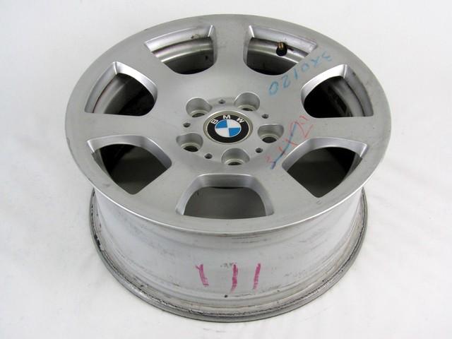 6762000 CERCHIO IN LEGA DA 16 POLLICI 5 FORI BMW SERIE 5 530D 3.0 D 160KW AUT 5P (2004) RICAMBIO USATO 7JX16H2 ET 20 INTERASSE 5X120MM