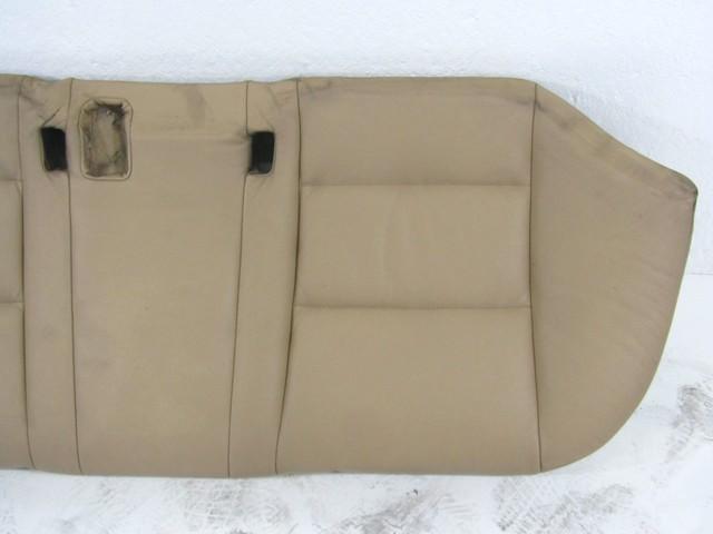 52207058581 SEDUTA DIVANO SEDILE POSTERIORE IN PELLE BEIGE BMW SERIE 5 530D 3.0 D 160KW AUT 5P (2004) RICAMBIO USATO 