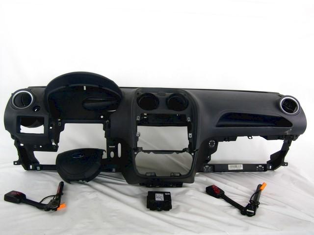 6S6T-14B056-KC KIT AIRBAG FORD FIESTA 1.4 D 50KW 5M 3P (2008) RICAMBIO USATO CON CENTRALINA AIRBAG, AIRBAG VOLANTE GUIDATORE, AIRBAG PASSEGGERO, CRUSCOTTO 6S6A-A044H30-AE 6S6A-A042B85-AC