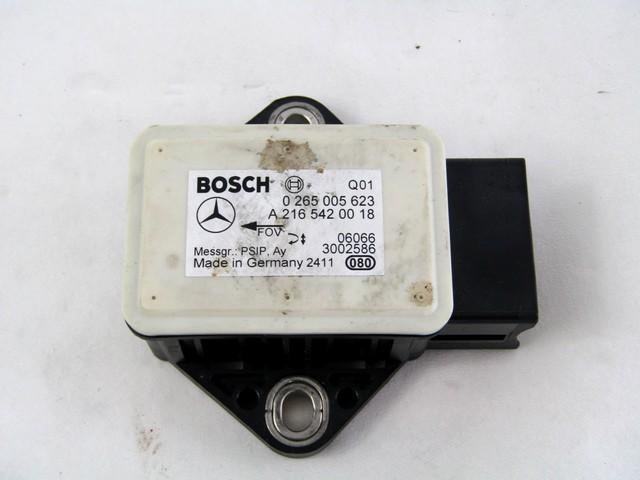 A2165420018 SENSORE ESP IMBARDATA MERCEDES CLASSE A 150 W169 1.5 B 70KW 5M 3P (2006) RICAMBIO USATO 0265005623