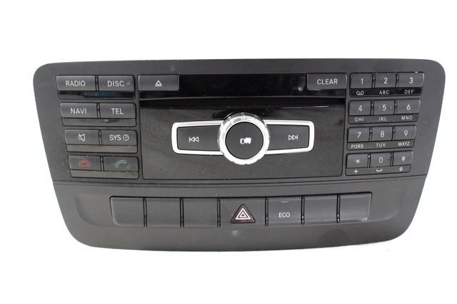 A2469003405 AUTORADIO SISTEMA DI NAVIGAZIONE SATELLITARE MERCEDES CLASSE B 180 W246 1.8 D 80KW 6M 5P (2012) RICAMBIO USATO (NON FORNIAMO CODICE AUTORADIO, MA SOLO NUMERO DI TELAIO VEICOLO)