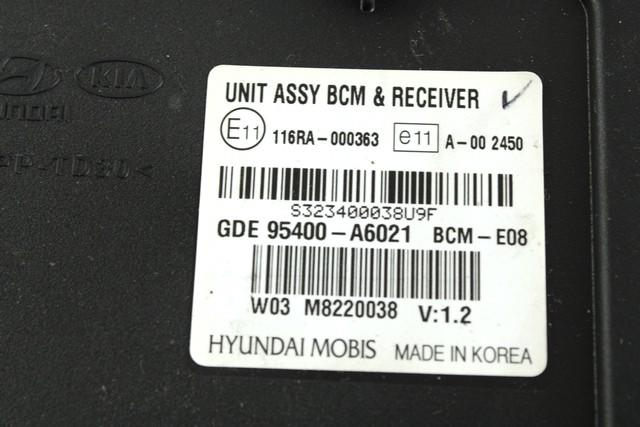 39110-2BFW4 KIT ACCENSIONE AVVIAMENTO HYUNDAI I30 1.6 B 88KW 6M 5P (2013) RICAMBIO USATO CON CENTRALINA INIEZIONE MOTORE, BLOCCHETTI ACCENSIONE APERTURA CON CHIAVE 95400-A6021 91950-A6041