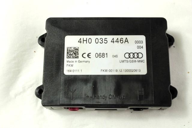 4H0035446A CENTRALINA AMPLIFICATORE ANTENNA AUDI A1 1.6 D 77KW 5M 3P (2014) RICAMBIO USATO 