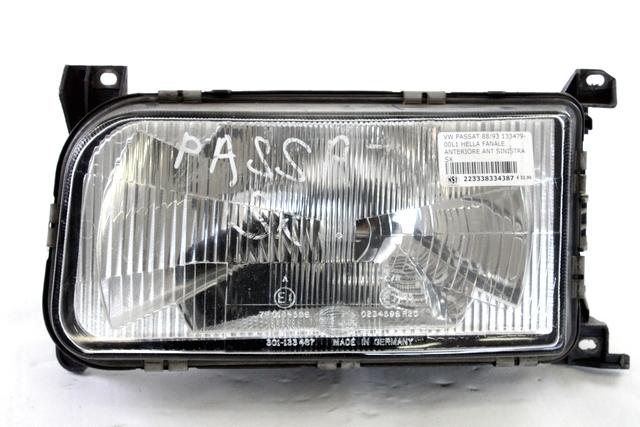 358941017 FARO FANALE ANTERIORE SINISTRO VOLKSWAGEN PASSAT 2.0 B 5M 85KW (1991) RICAMBIO USATO