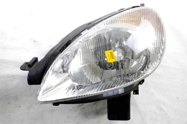 9631495180 FARO FANALE ANTERIORE SINISTRO CITROEN XSARA PICASSO 1.6 70KW 5P B 5M (2001) RICAMBIO USATO SUPPORTO DANNEGGIATO