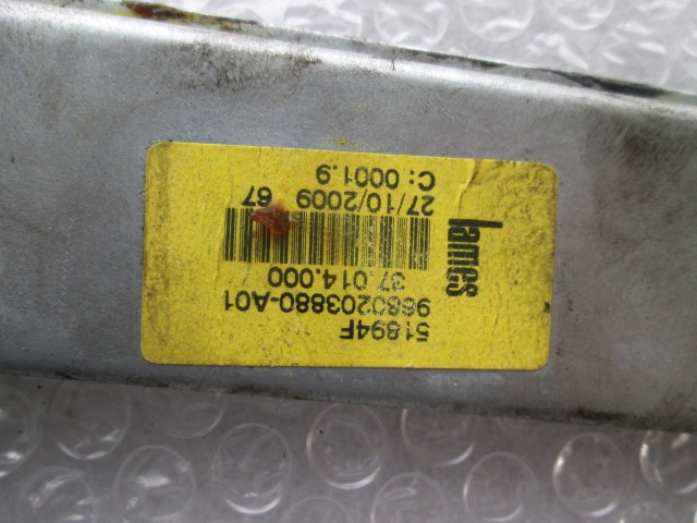 SISTEMA DE ELEVACI?N MANUAL DE LA VENTANA TRASERA OEM N. 9223C4 PIEZAS DE COCHES USADOS PEUGEOT 207 / 207 CC WA WC WK (05/2009 - 2015) DIESEL DESPLAZAMIENTO 16 ANOS 2009