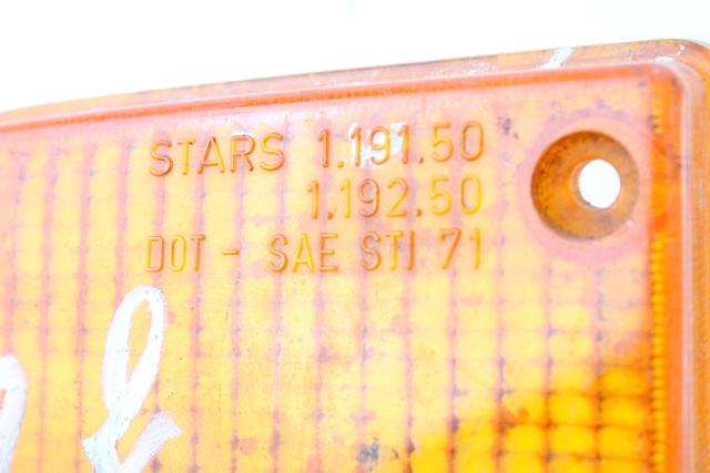 119150 VETRO TRASPARENTE FARO FANALE POSTERIORE LATO SINISTRO STARS FIAT 128 1.3 3P COUPE' (1973) RICAMBIO USATO 119250