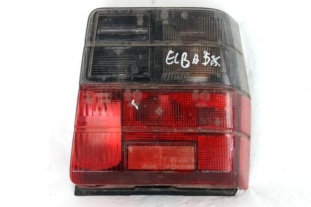 5998411 FARO FANALE POSTERIORE DESTRO OSCURATO ARTEB FIAT UNO 1.6 TURBO R MPI RICAMBIO USATO