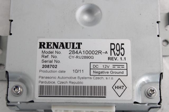 284A10002R CENTRALINA MODULO TELECAMERA RENAULT GRAND SCENIC III 1.5 D 81KW 6M 5P (2012) RICAMBIO USATO