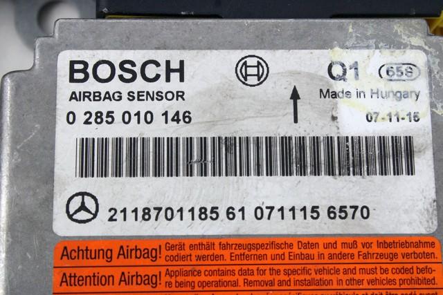 10 CENTRALINE AIRBAG USATE NON FUNZIONANTI DA RICODIFICARE A1179005800 A1698201326 A2469000709 A1698204085 A2049012604 0004460642 A1698204085 A2469000603 A1179005800 2118701185