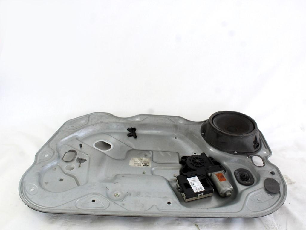 1738646 MOTORINO MECCANISMO ALZA-VETRO ALZA-CRISTALLO PORTA ANTERIORE DESTRA FORD C-MAX 2.0 D 100KW 6M 5P (2007) RICAMBIO USATO 7M5T-14B533-CC