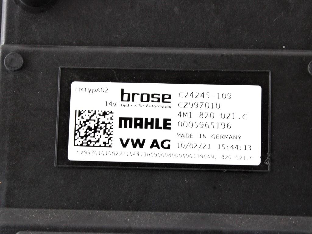 4M1820021C MOTORINO VENTOLA VENTILAZIONE ABITACOLO AUDI Q5 COUPÈ 40 TDI 2.0 D 150KW (2021) RICAMBIO USATO