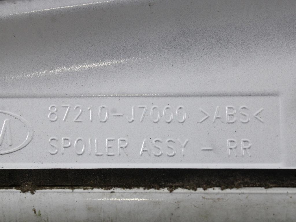 87210-J7000 SPOILER POSTERIORE KIA CEED 1.0 B 74KW 6M 5P (2021) RICAMBIO USATO LEGGERMENTE GRAFFIATO