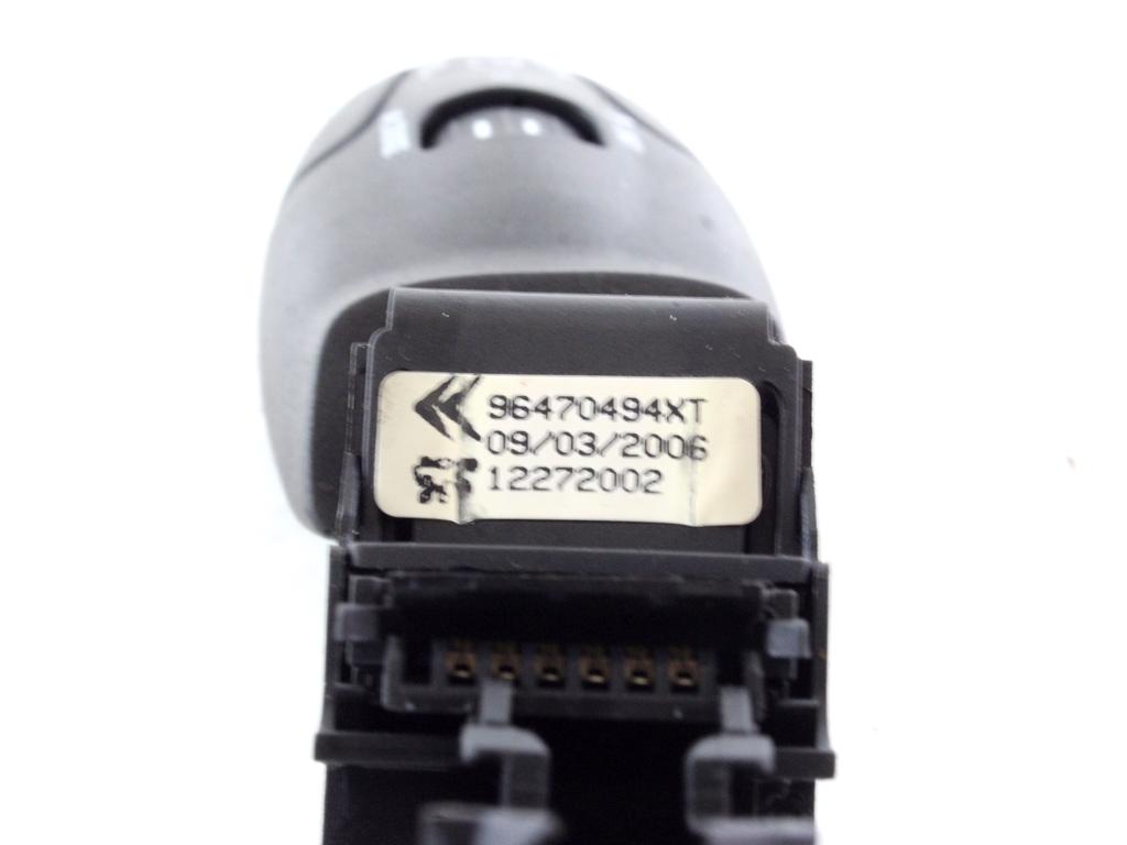 96470494XT COMANDI CRUISE CONTROL AL VOLANTE CITROEN C2 1.4 D 50KW 5M 3P (2006) RICAMBIO USATO