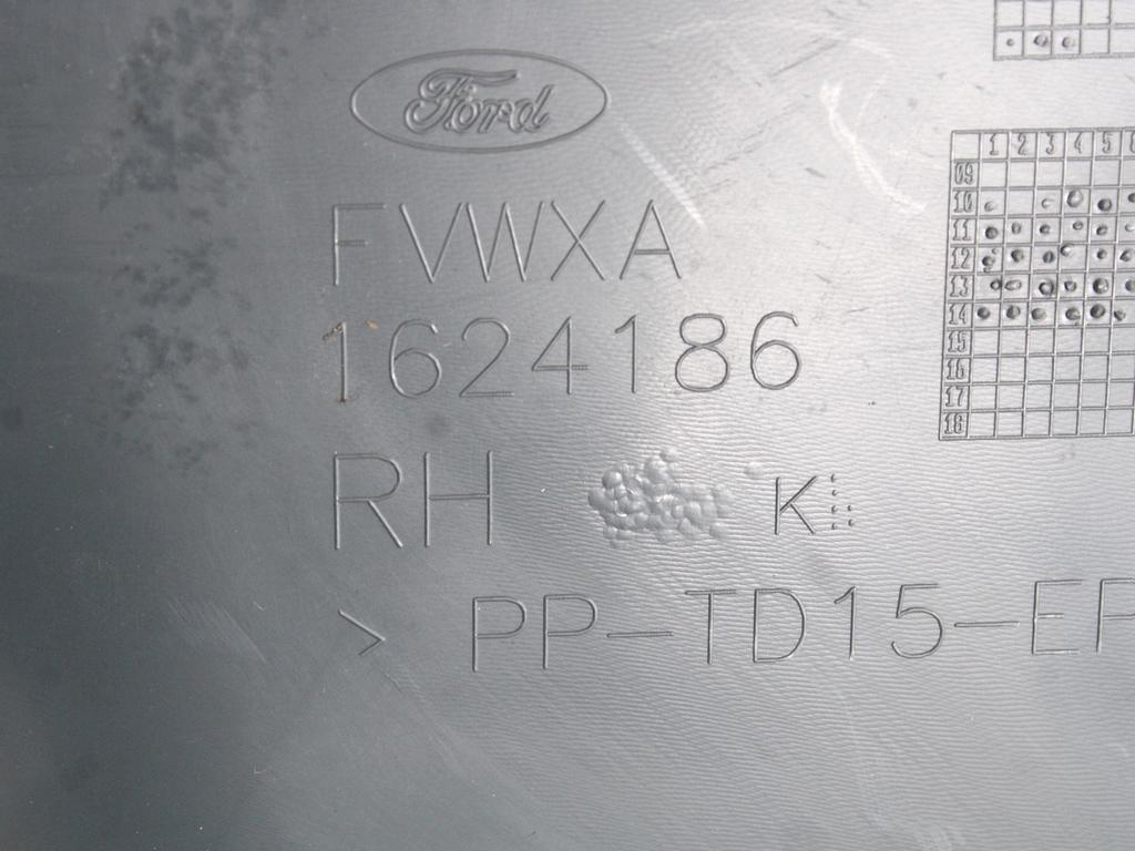 1723233 PANNELLO INTERNO PORTA ANTERIORE DESTRA FORD C-MAX 1.6 D 70KW 6M 5P (2015) RICAMBIO USATO