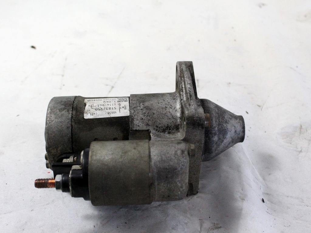 51832950 MOTORINO AVVIAMENTO ALFA ROMEO MITO 1.4 G 88KW 5M 3P (2010) RICAMBIO USATO