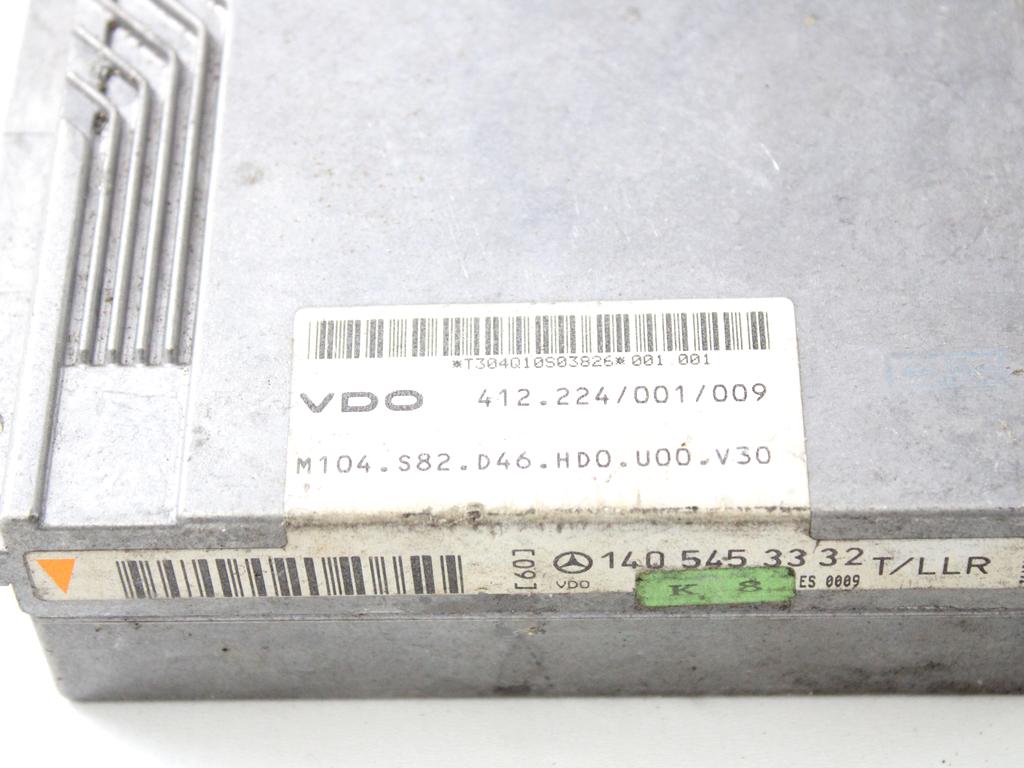 1405453332 CENTRALINA CRUISE CONTROL VDO MERCEDES BENZ CLASSE S 350 W140 3.2 B (1994) RICAMBIO USATO