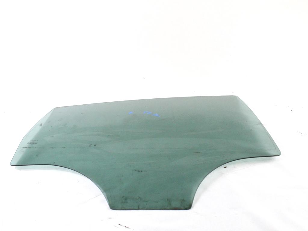 1P0845206D VETRO SCENDENTE PORTA POSTERIORE DESTRA OSCURATO SEAT LEON 1.6 G 75KW 5M 5P (2010) RICAMBIO USATO