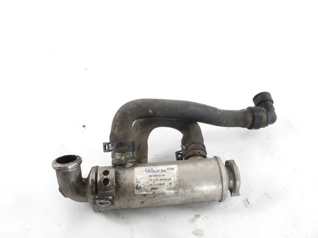 9651902380 RADIATORE SCARICO GAS EGR PEUGEOT 107 1.4 D 40KW 5M 3P (2007) RICAMBIO USATO