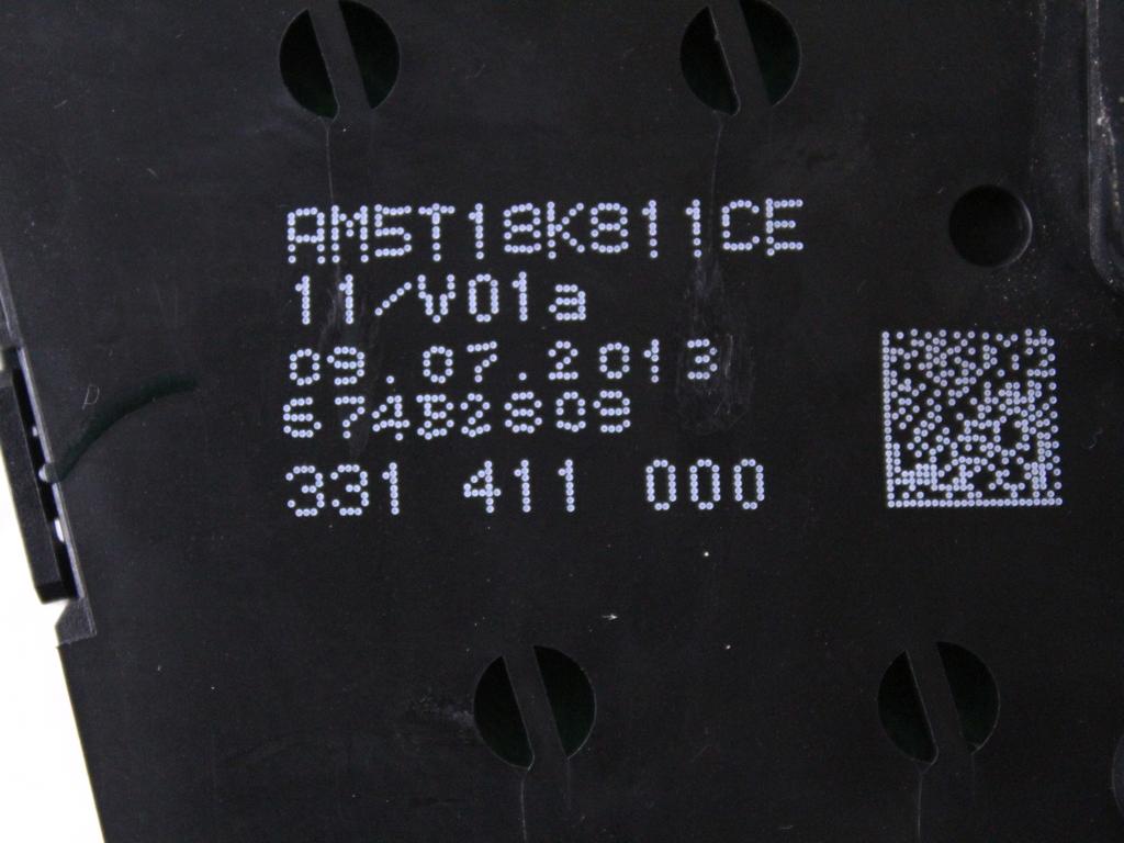 AM5T-18K811-CE GRUPPO DI COMANDO AUTORADIO CON SISTEMA DI NAVIGAZIONE SATELLITARE FORD C-MAX 1.6 D 85KW 6M 5P (2013) RICAMBIO USATO