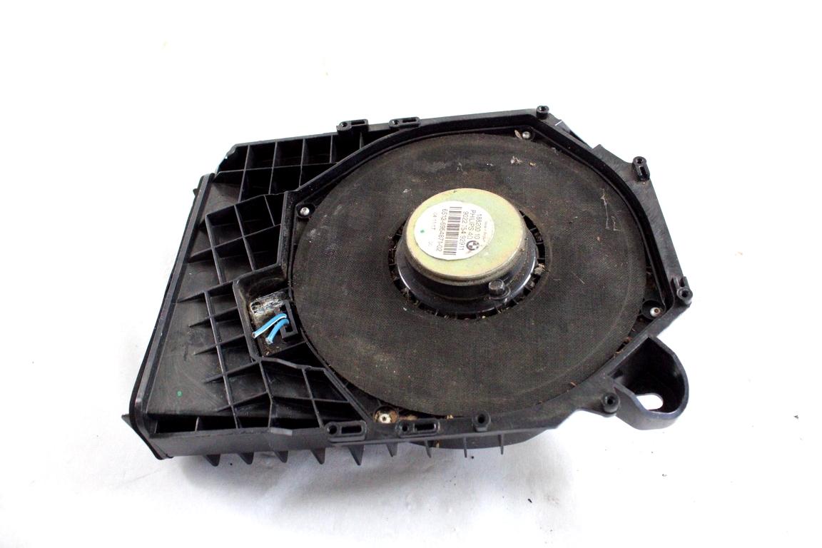 65136954871 CASSA ALTOPARLANTE SUBWOOFER LATO SINISTRO BMW SERIE 1 118 D E87 2.0 D 90KW 6M 5P (2004) RICAMBIO USATO