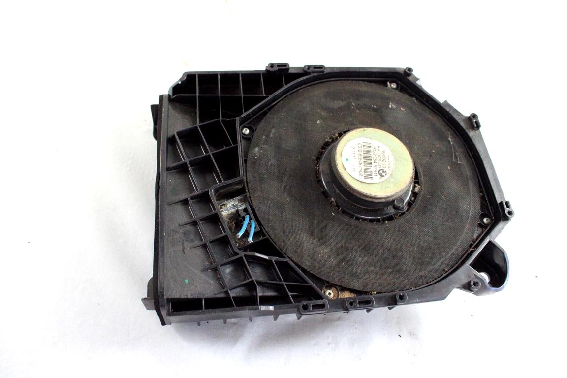 65136954871 CASSA ALTOPARLANTE SUBWOOFER LATO SINISTRO BMW SERIE 1 118 D E87 2.0 D 90KW 6M 5P (2004) RICAMBIO USATO