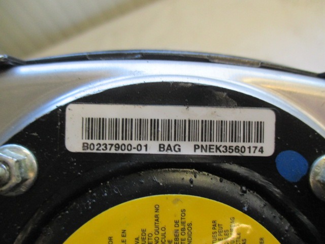 M?DULO AIRBAG LADO DEL CONDUCTOR OEM N. GF010150306 PIEZAS DE COCHES USADOS OPEL ZAFIRA A (1999 - 2004) DIESEL DESPLAZAMIENTO 20 ANOS 2001