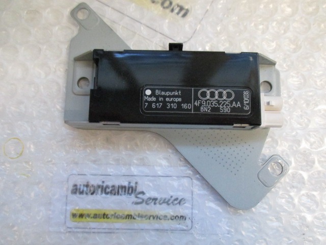 AMPLIFICATORE / CENTRALINA ANTENNA OEM N. 4F9035225AA PIEZAS DE COCHES USADOS AUDI A6 C6 4F2 4FH 4F5 RESTYLING BER/SW/ALLROAD (10/2008 - 2011) DIESEL DESPLAZAMIENTO 27 ANOS 2010